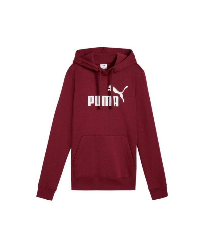 Moletom Puma Essentials No. 1 Logo di, Ruby Shimmer, Mulher