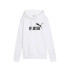 Moletom Puma Essentials No. 1 Logo Hoodi, Branco Mulher