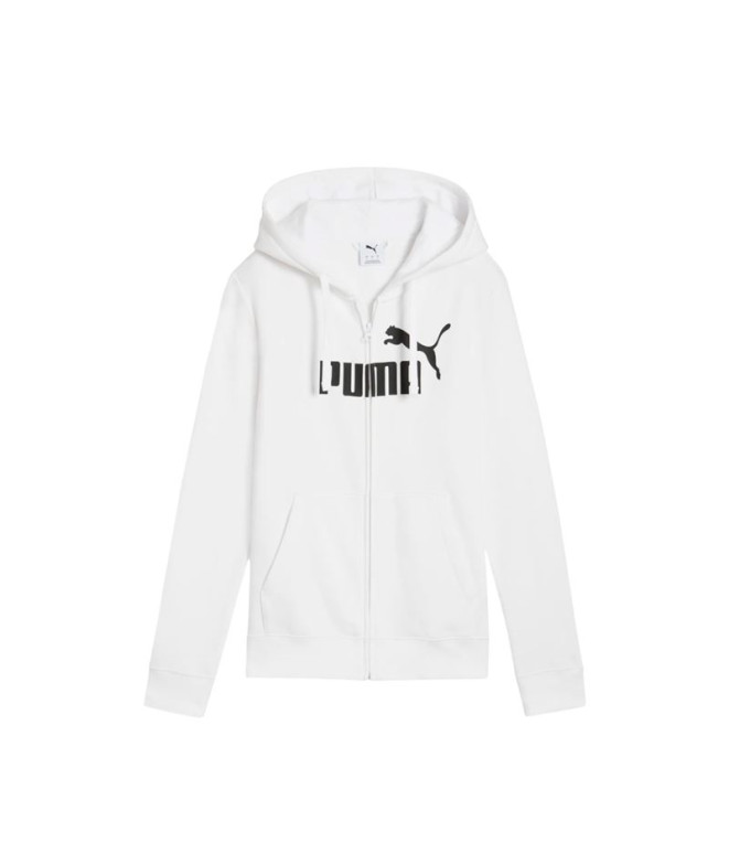 T-shirt Puma Essentials No. 1 Logo Full-, Blanc, Femme