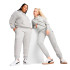 Pantalón Puma Essentials Small No. 1 Logo Mujer Gris claro jaspeado