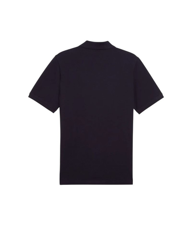T-shirt Puma Essentials Logo Pique Bleu Marine