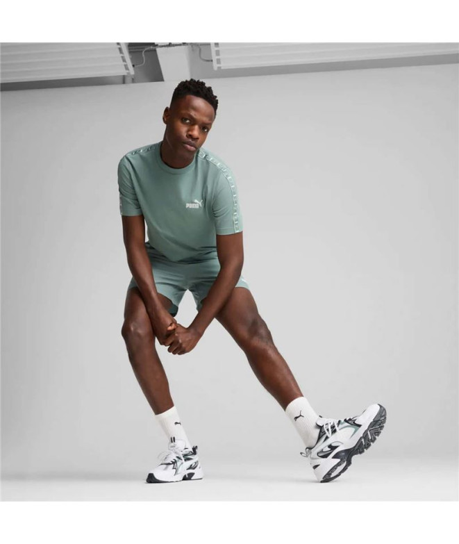 T-shirt Puma Essentials Tape Green Moon Homme