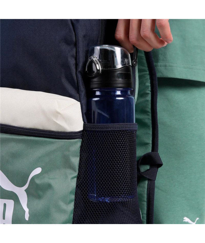 Mochila Puma Phase Color Block Homem Azul Marinho