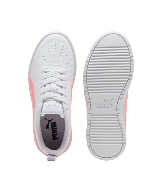 Chaussures Puma Rickie White-Pinkscape-, Bébés