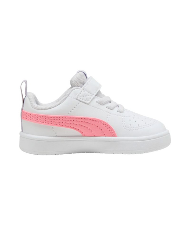 Chaussures Puma Rickie Ac+ Inf, Blanc-Roses, Bébés