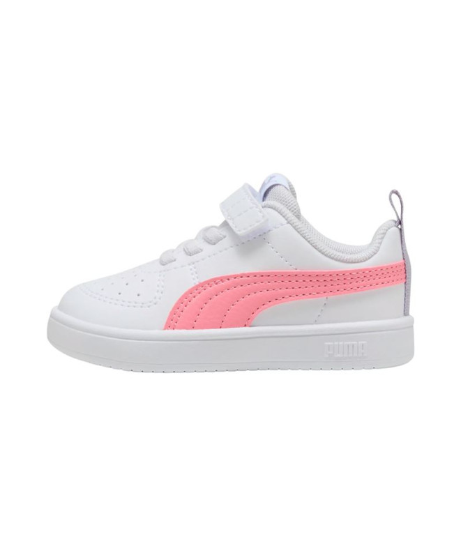 Chaussures Puma Rickie Ac+ Inf, Blanc-Roses, Bébés