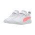 Zapatillas Puma Rickie Ac+ Inf, White-Pinks, Bebés