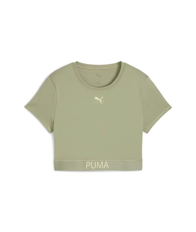 T-shirt de Fitness Puma W Strong -,Lux Army, Femme
