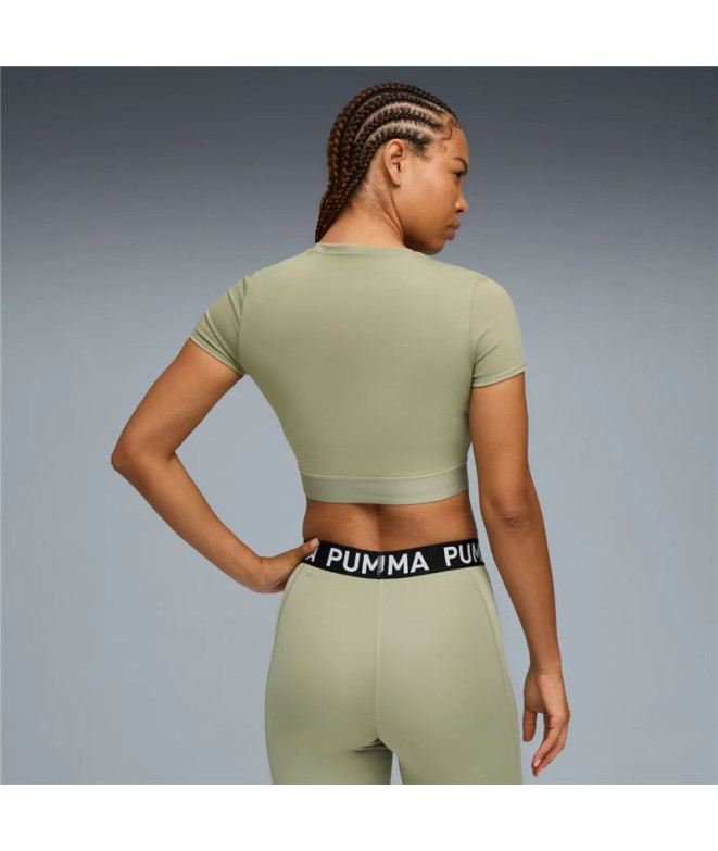Camiseta de Fitness Puma W Strong -,Lux Army,...