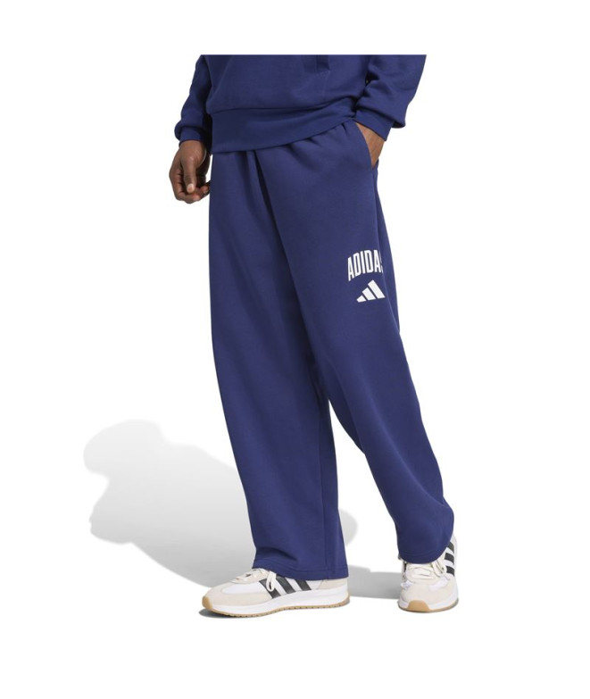 Calça adidas Collegiate Homem Azul Escuro