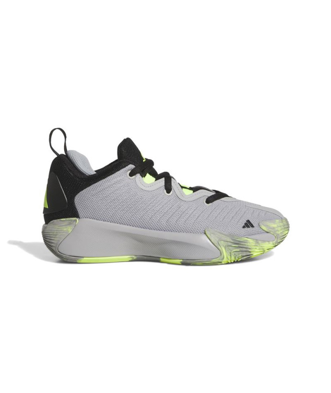 Zapatillas de Baloncesto adidas Initiation Infantil Gris