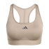 Sujetador Deportivo de Fitness adidas Pwrct Bra Mujer Beige