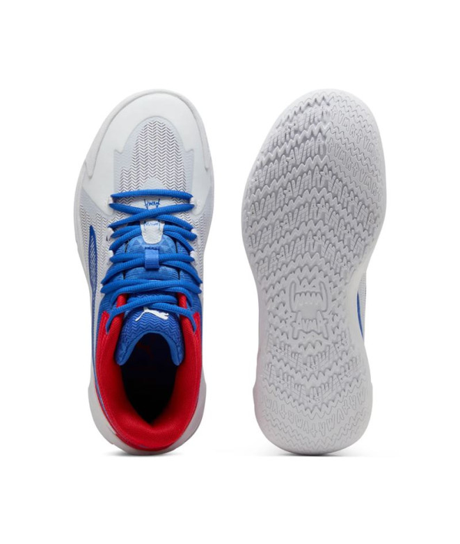 Chaussures de Basket-ball Puma Dagger Blanc-Bleu