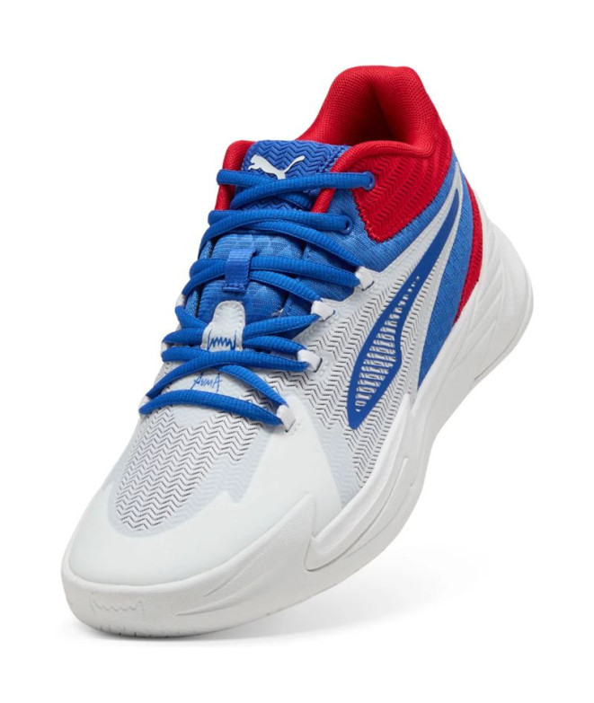Chaussures de Basket-ball Puma Dagger Blanc-Bleu