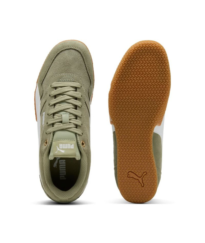 Chaussures Puma Bella Donna Sd  Femme Vert/Blanc