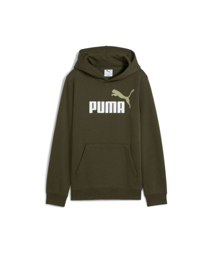 Moletom Puma Essentials 2 Color No. 1 Lo Infantil Verde