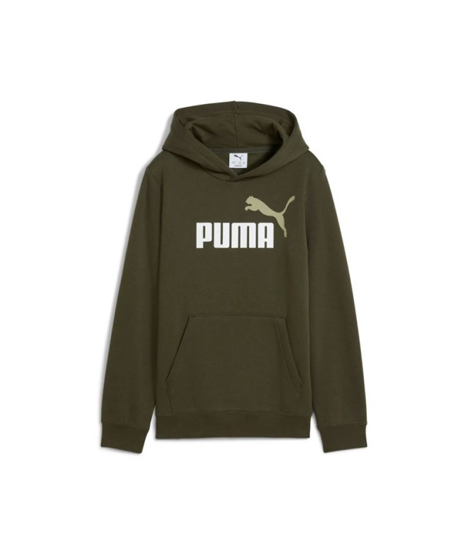 Moletom Puma Essentials 2 Color No. 1 Lo Infantil Verde