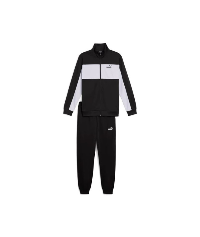 Chándal Puma Poly Colorblock Hombre Negro