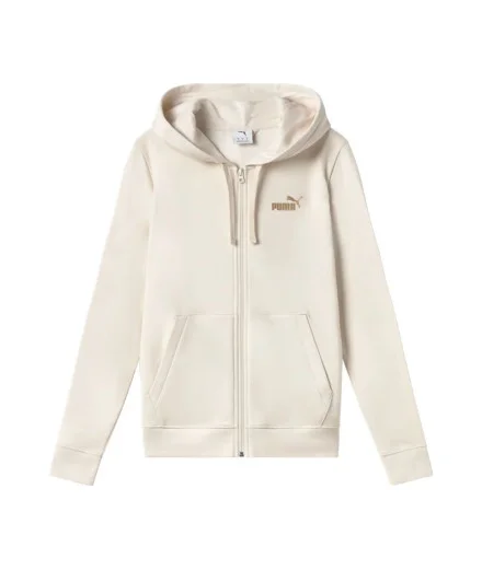 Veste Puma Ess+ Textured Foil F Femme Beige