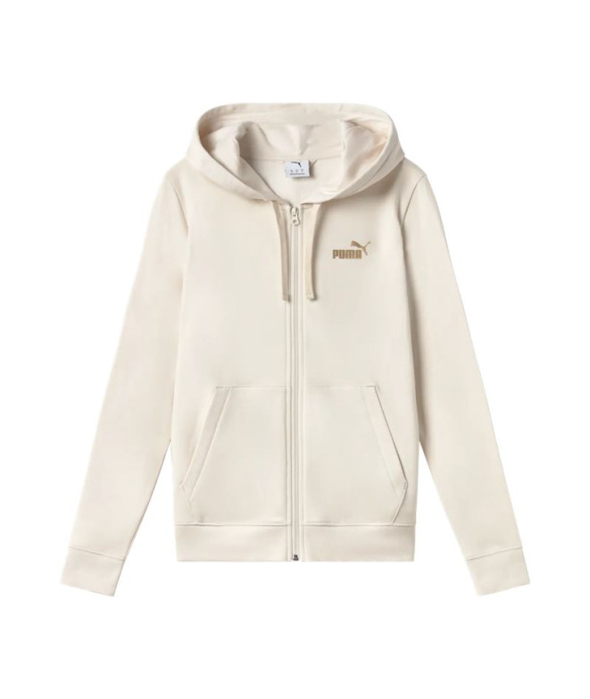 Veste Puma Ess+ Textured Foil F Femme Beige