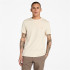 Camiseta Timberland Dunstan River T-shirt de Manga Curta Homem Bege