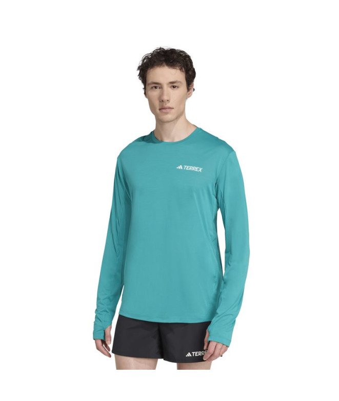 T-shirt de Trail adidas Xpr Ls Tee Homme Bleu