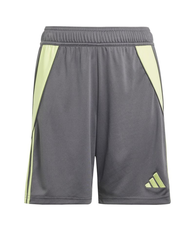 Pantalons de Football adidas Tiro24 Enfant Gris