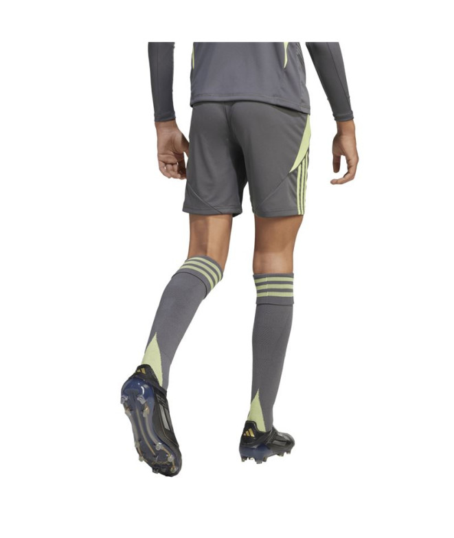 Calça de Futebol adidas Tiro24 Infantil Cinza