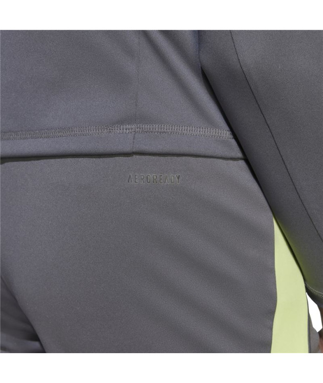 Calça de Futebol adidas Tiro24 Infantil Cinza