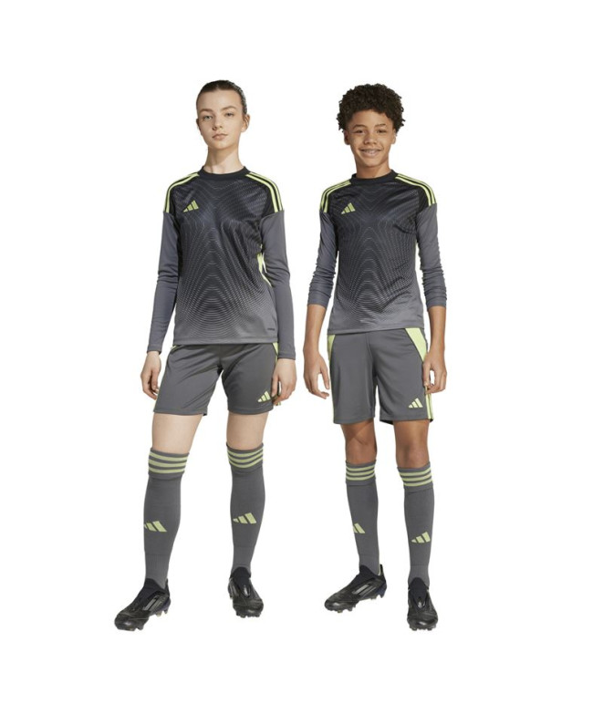 Calça de Futebol adidas Tiro24 Infantil Cinza