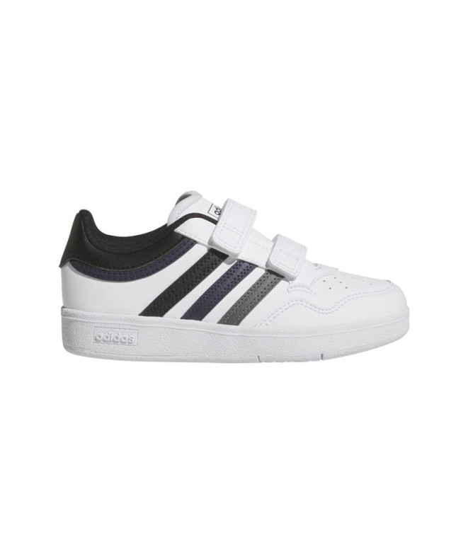 Sapatilhas de Basquetebol adidas Hoops 4.0 Cf C Infantil Preto / Preto / Azul