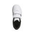 Zapatillas de Baloncesto adidas Hoops 4.0 Cf C Infantil Negro / Negro / Azul