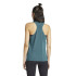 Camiseta Alças de Fitness adidas Wtr D4T Tk Mulher Azul