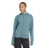 Sudadera de Fitness adidas D4T Fz Hoodie Mujer Azul