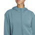 Sudadera de Fitness adidas D4T Fz Hoodie Mujer Azul