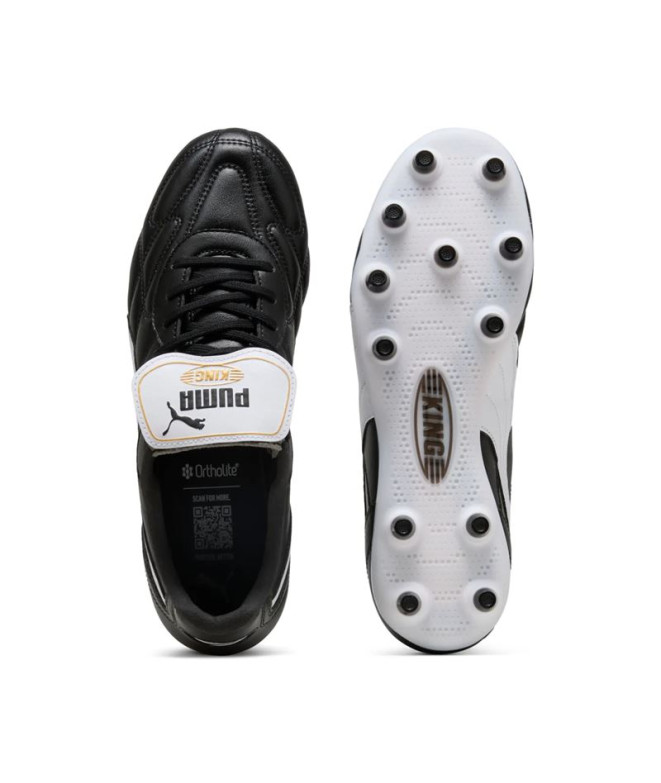 Bottes de football Puma King Haut Fg/Ag Noir-...
