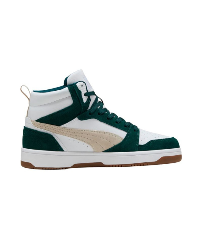 Chaussures Puma Rebound V6 Sd, Blanc-Désert Dus Unisexe