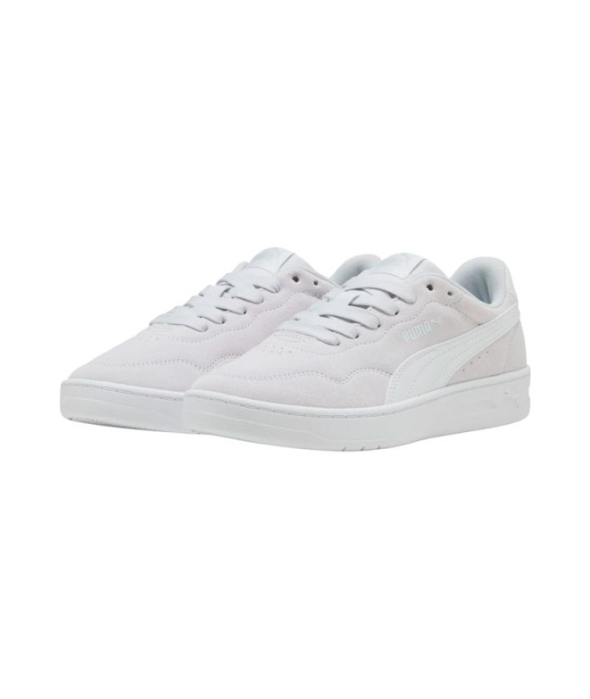 Sapatilhas Puma Court Lally Sd Silver Mist...