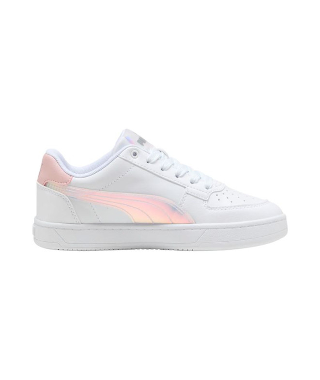Sapatilhas Puma Caven 2.0 Holo, Branco Mauve, Menina