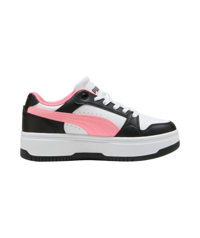 Zapatillas Puma Rebound Femme Low Blanco Rosa Mujer