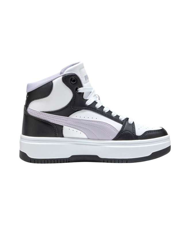Chaussures Puma Rebound Femme Mid Noir Violet Femme