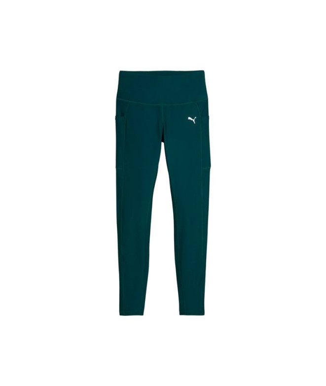 Collants de Running Puma Run Velocity Fl Ti Green Terrain Femme