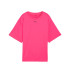 Camiseta de Fitness Puma W Tad Essentialsential Rela, Glowing Pink, Mulher