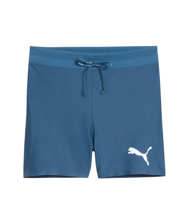 Collants de Running Puma W Raceday Ultraform, Indigo Foncé, Femme