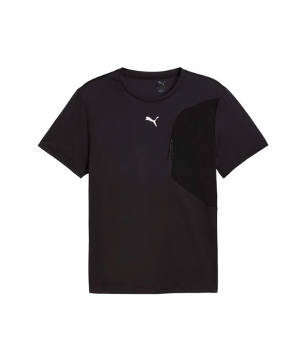 Camiseta de Fitness Puma M Flex Pocket, Preto, Homem