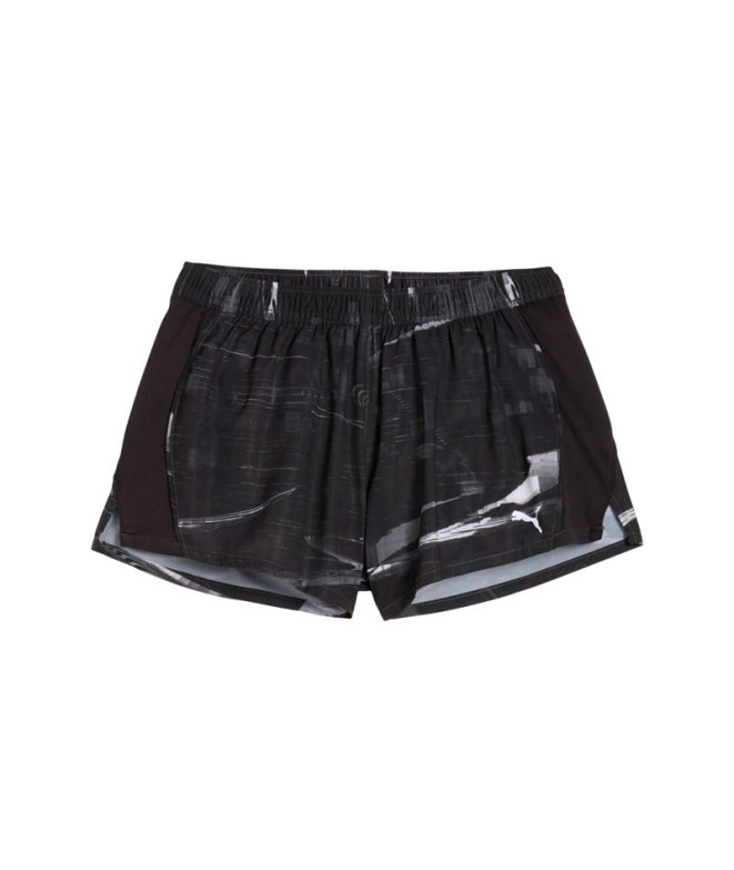Calça de Running Puma W Run Velocity Aop 3, Preto, Mulher