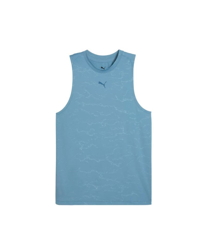 T-shirt de Fitness Puma M Cloudspun Emboss Cool Blue, Homme