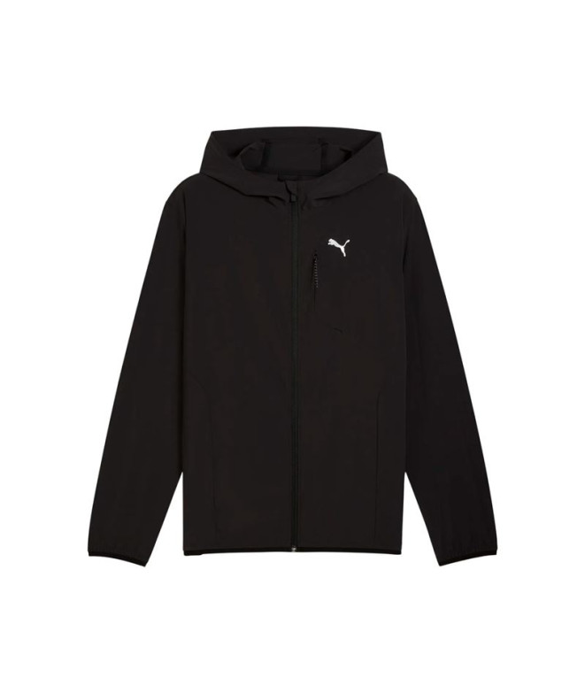 Chaqueta de Fitness Puma M Flex Stretch Woven, Black, Hombre