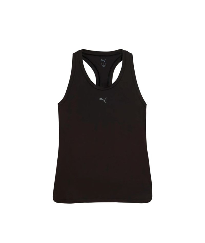 Camiseta de Fitness Puma W Cloudspun Racerbac, Black, Mujer