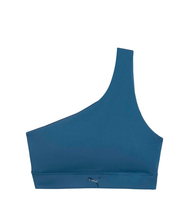 Suejtador deportivo de Fitness Puma Pwrshape One Sho,Dark Indigo, Mujer